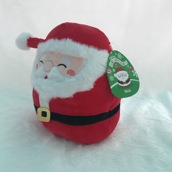 Squishmallow Christmas 8” Nick Santa Claus & Nicolette Mrs Claus Plush Kellytoys - Picture 9 of 11